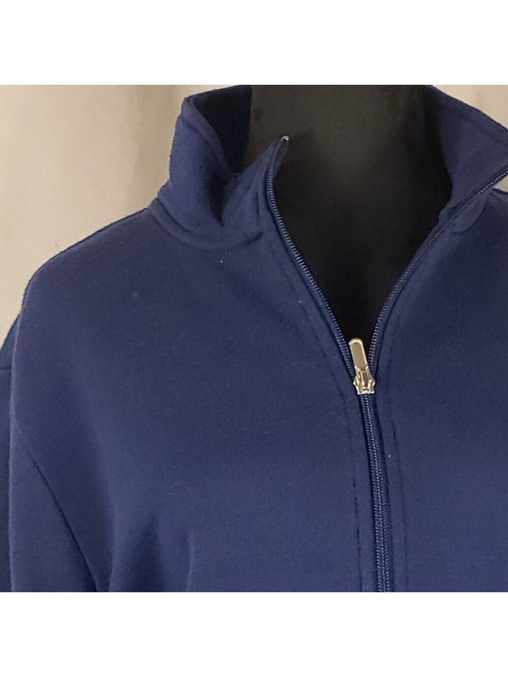 Tradition Country Collection Blue Zip-Up Jacket - S/P 6-8
